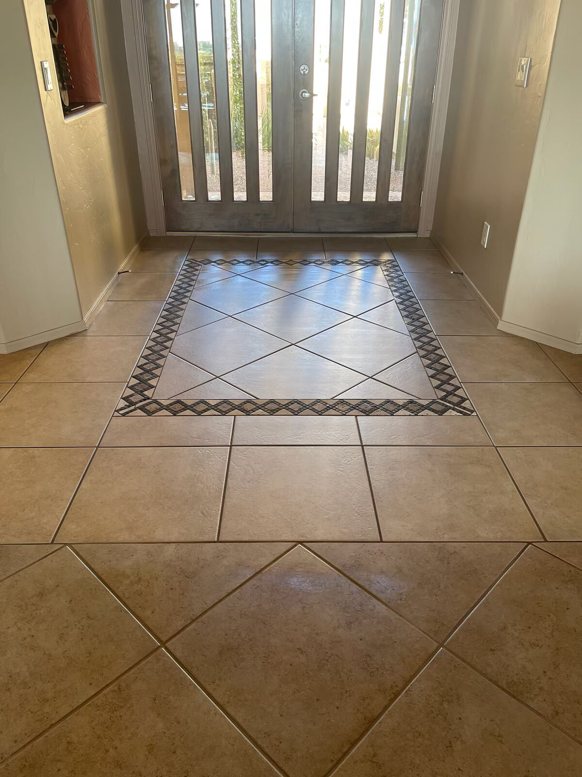 Tile & grout deep clean — after JNJ Cleaning Service